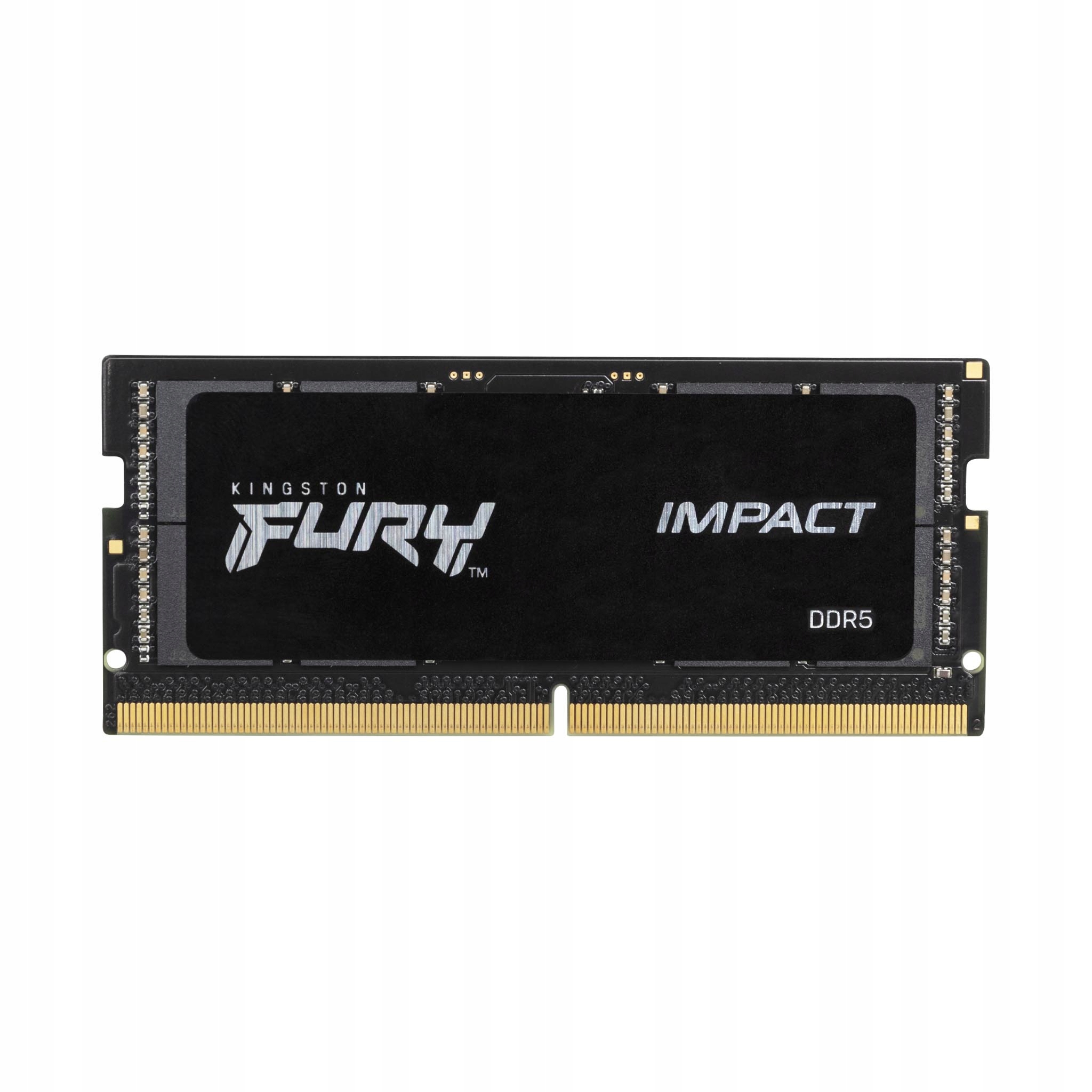 Pamięć Ram Kingston Fury Impact 16GB DDR5 4800MHz CL38 SoDIMM KF548S38IB-16