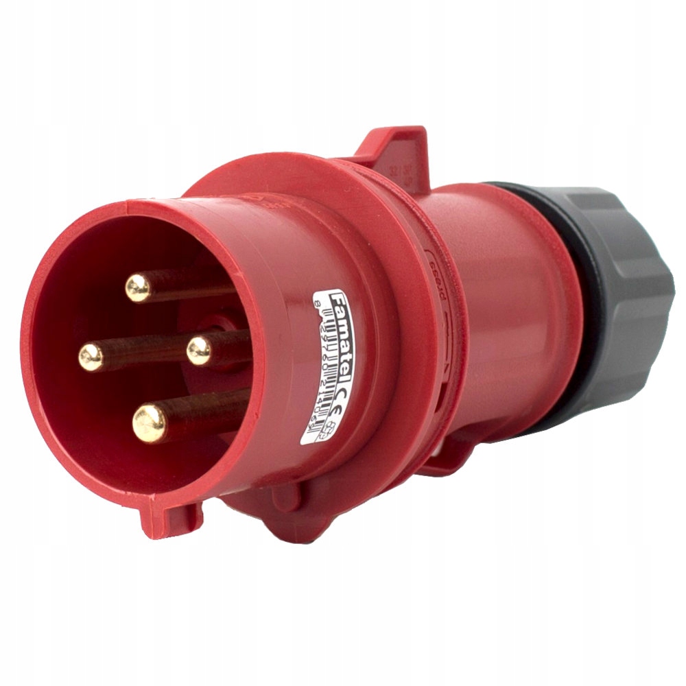 

Famatel wtyczka przenośna 32A 4P IP44 400V 13302
