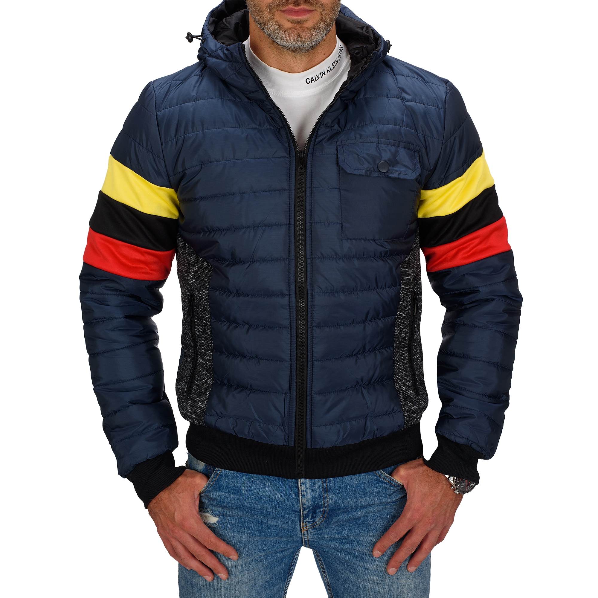

TY21 roz. XL Ocieplana Bluza / Kurtka Z Kapturem