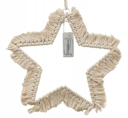 

Zawieszka Gwiazdka Boho Led