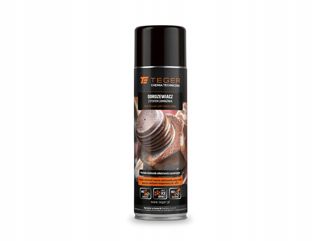 Odrdzewiacz z efektem zamrażania 500 ml Teger
