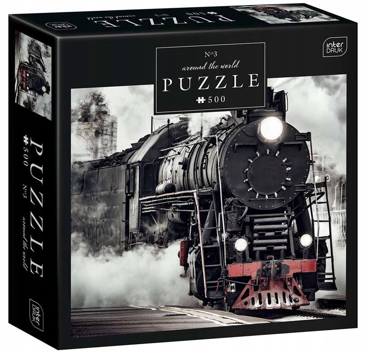 

Interdruk Puzzle 500 El Lokomotywa Dookoła Świata