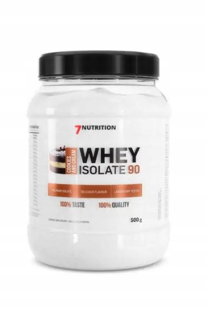7NUTRITION Whey Isolate 90 500 G Bílkovina Obsahuje Izolát