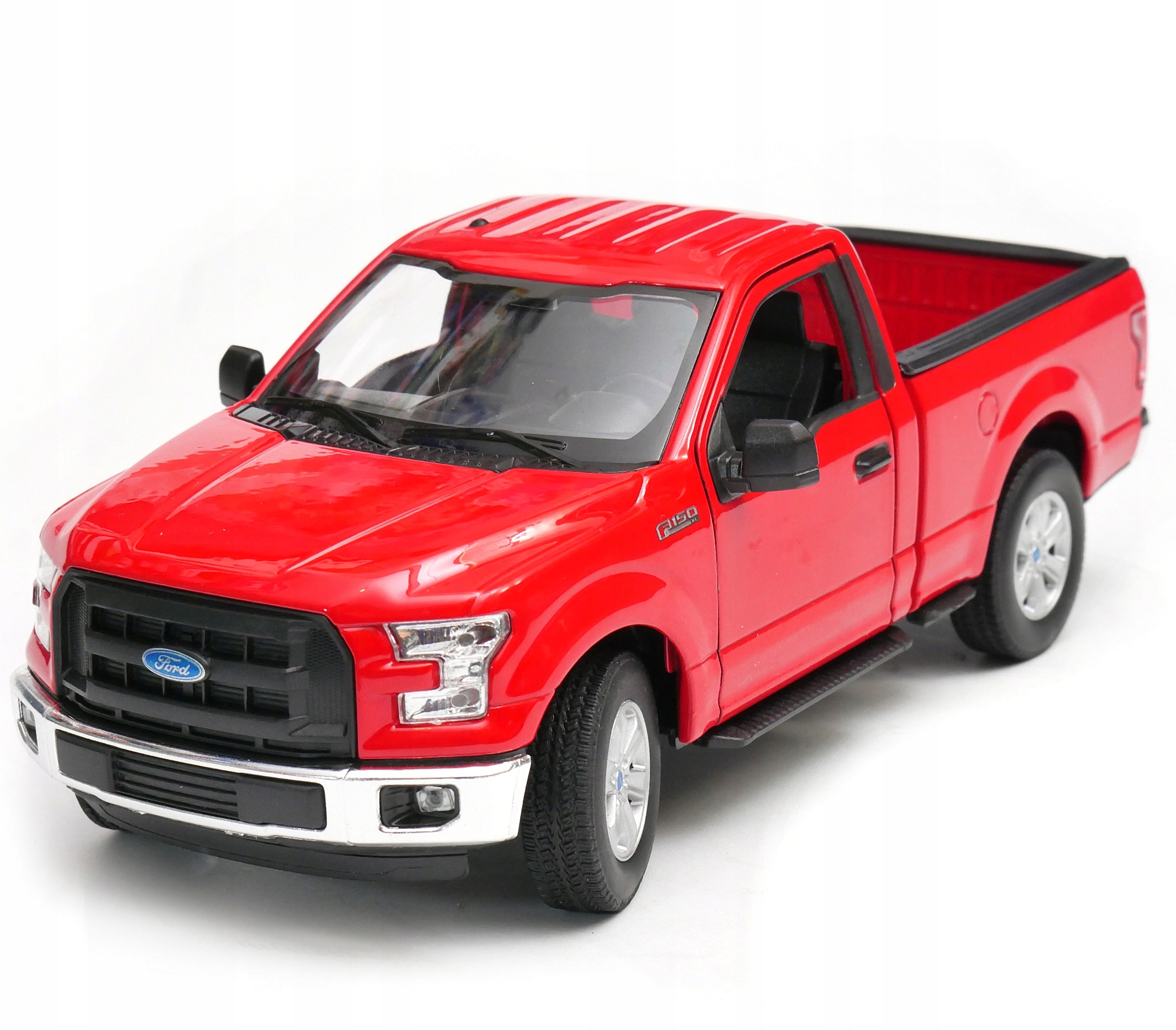 Ford F-150 Regular Cab 2015 1:24 model Welly červ