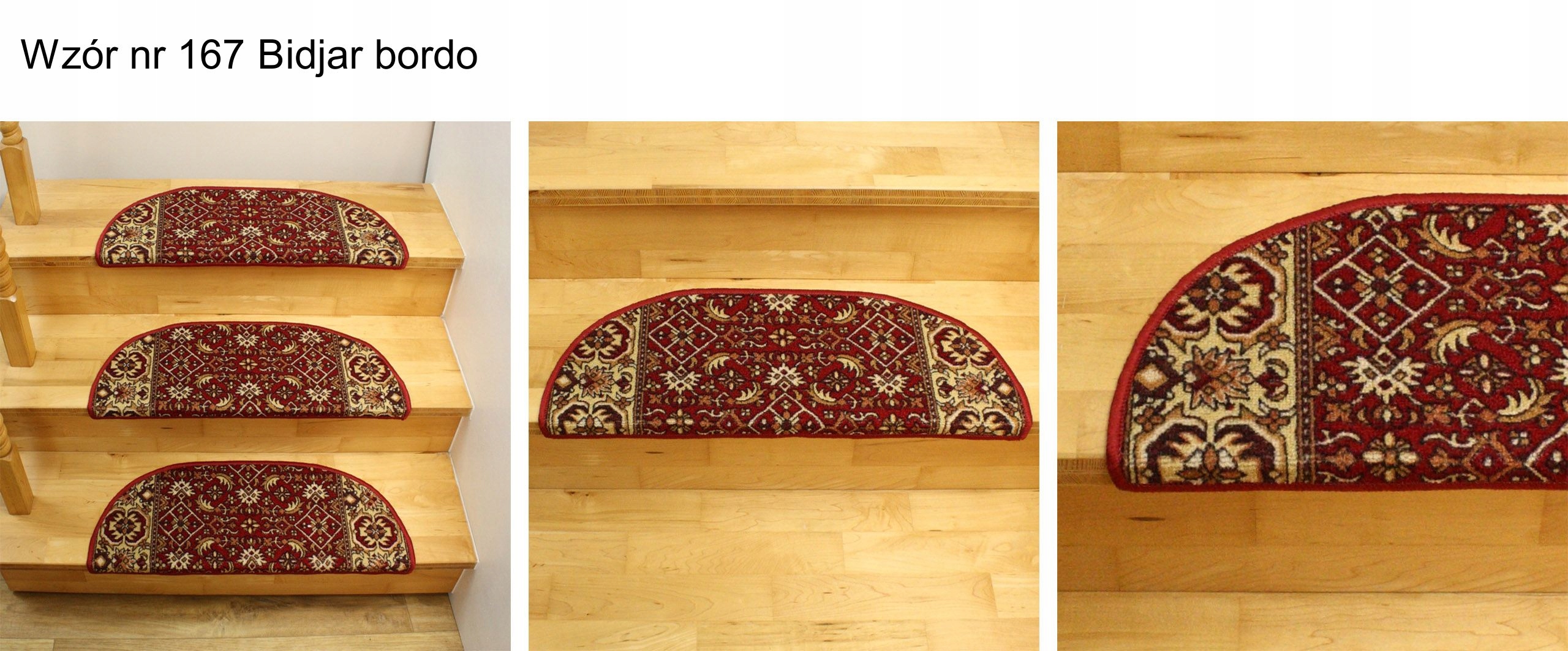 NAKŁADKI CHODNIKI na schody 15 WZORÓW BRĄZ BEŻ SZARY OLIWKA Grubość 6 mm