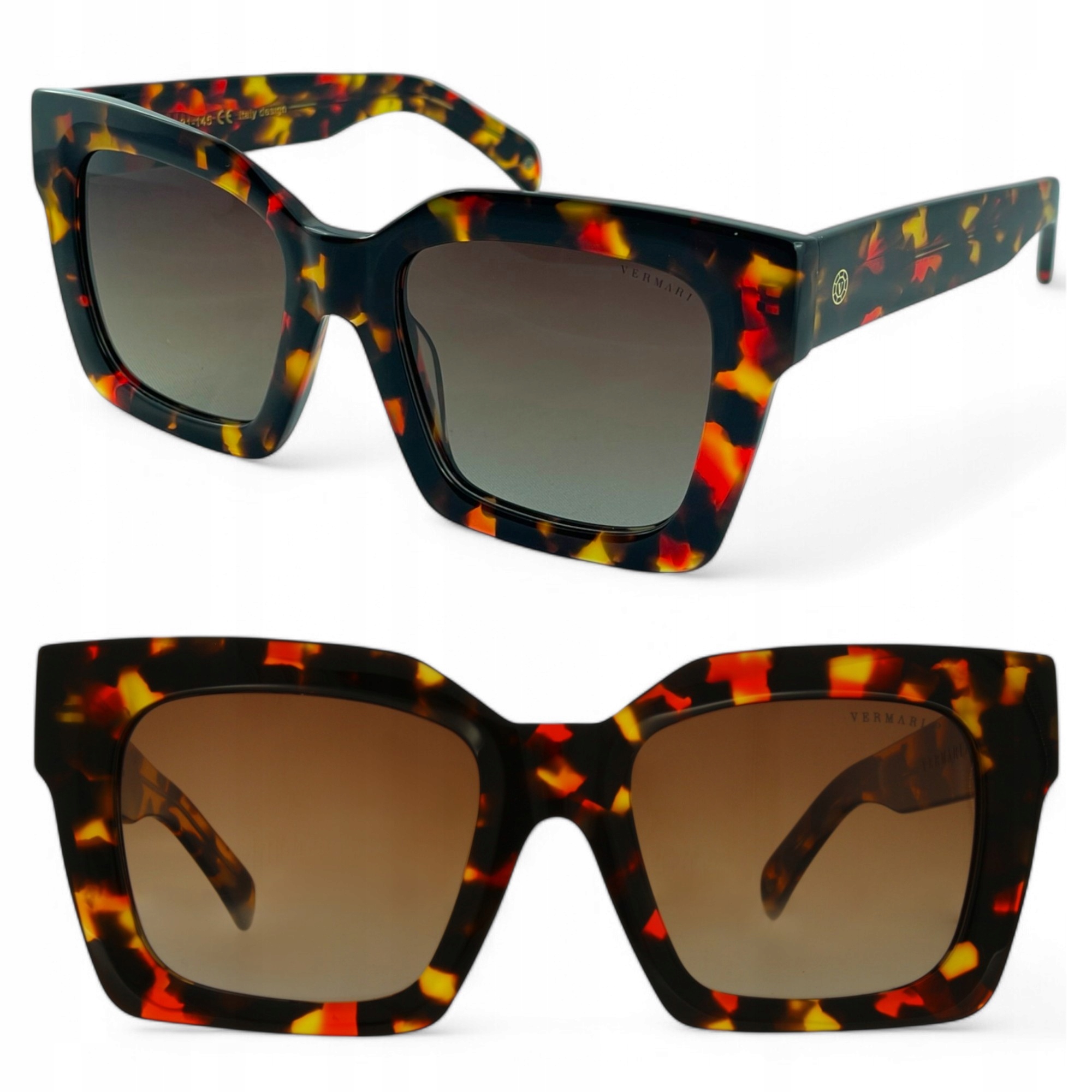 Dámské sluneční brýle s polarizací a Uv filtrem Vermari Milano