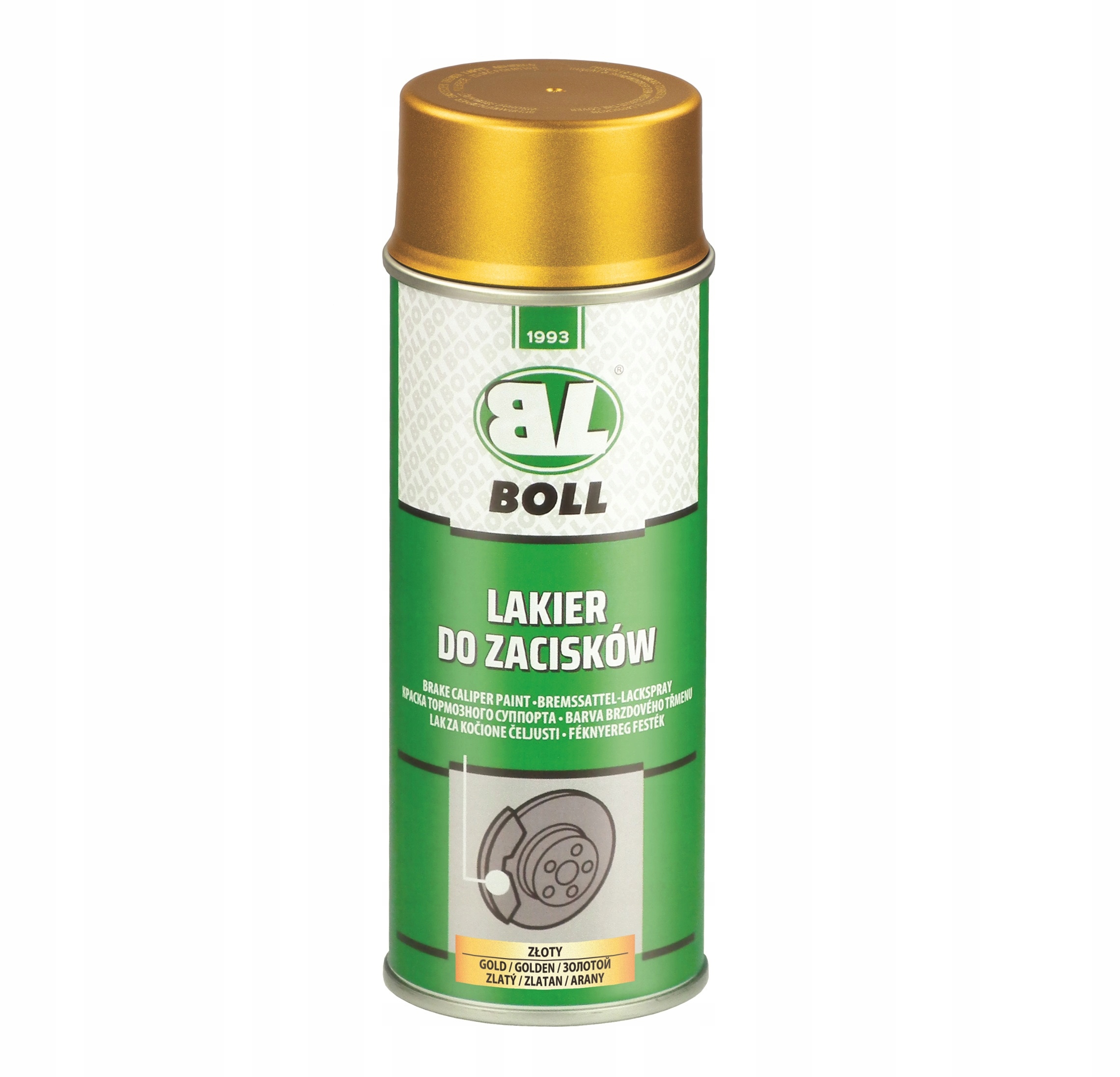 

Boll Lakier Do Zacisków Hamulcowych 400ML Złoty
