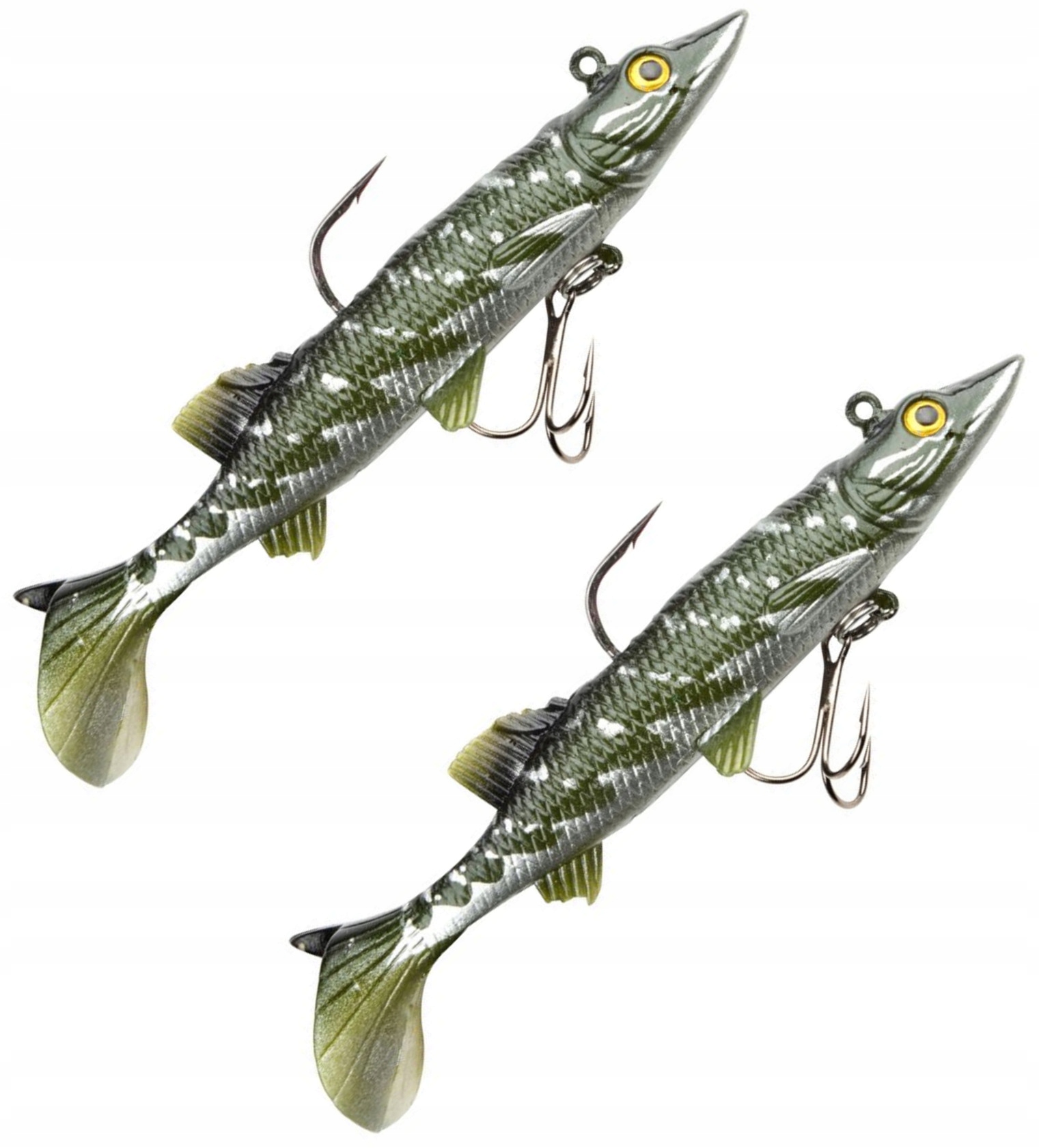 Gumy Uzbrojone 2szt Power Catcher Spro Sn Rigged Pike 12cm!
