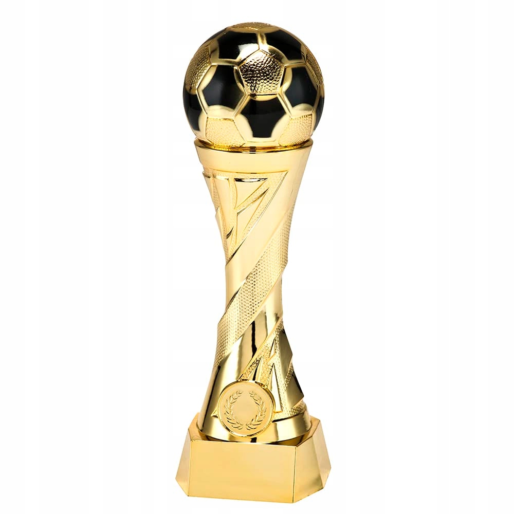 Puchar piłkarski Larius złoty bez graweru trofeum nagroda 27 cm