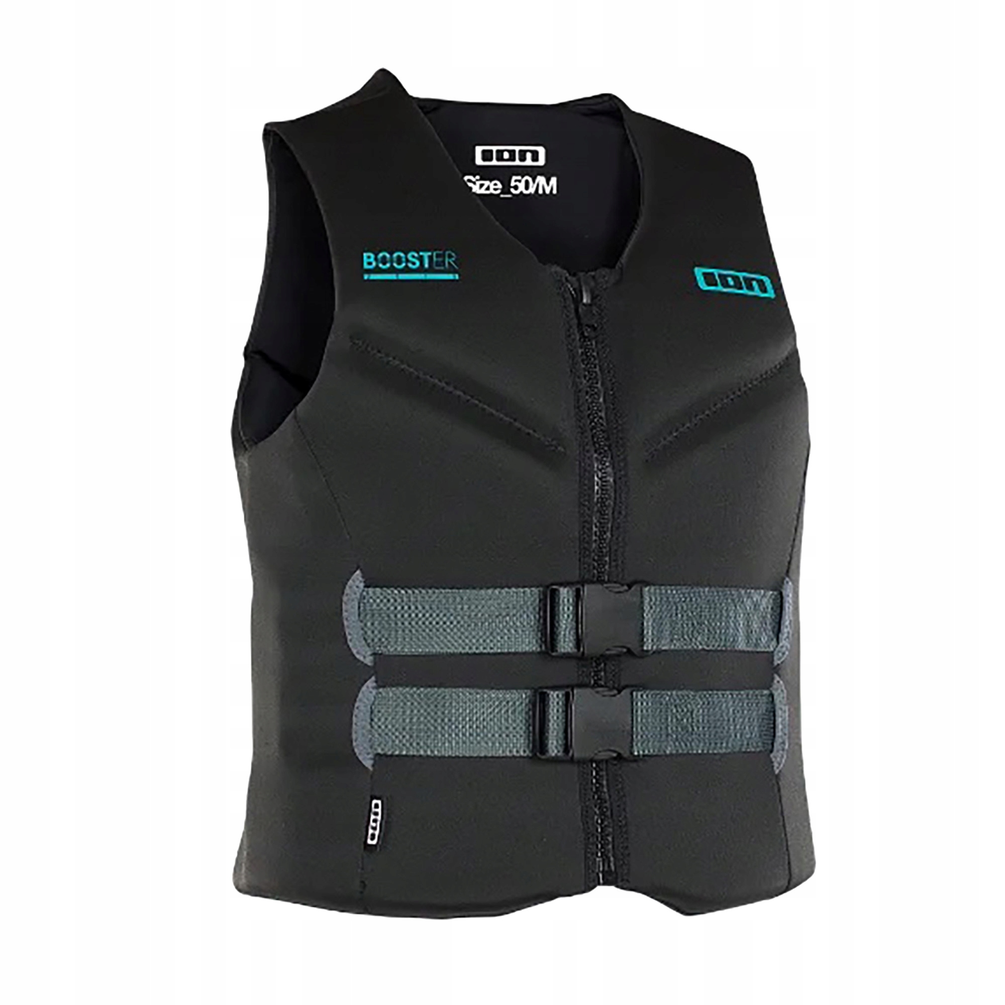 Kamizelka asekuracyjna ION Booster 50N Front Zip black S