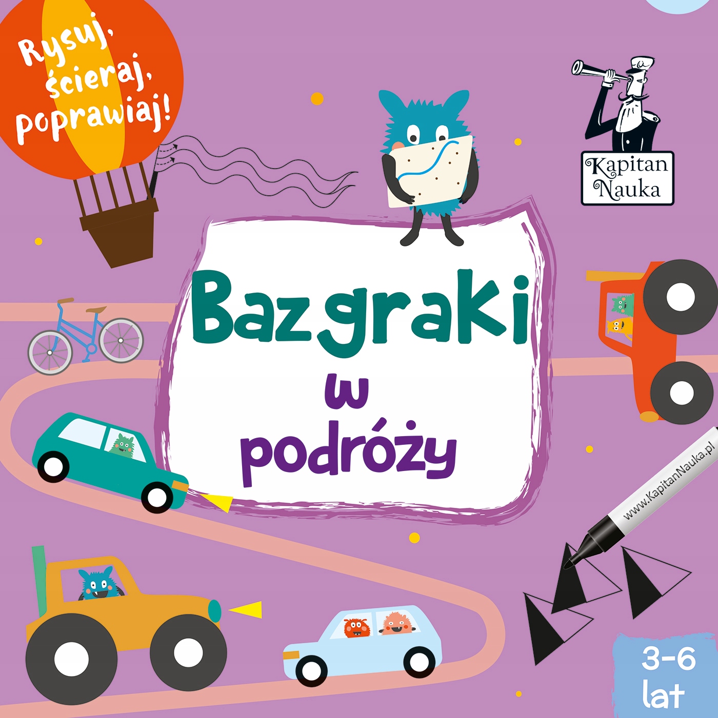 Kapitan Nauka Bazgraki w podróży (3-6 lat) Praca zbiorowa