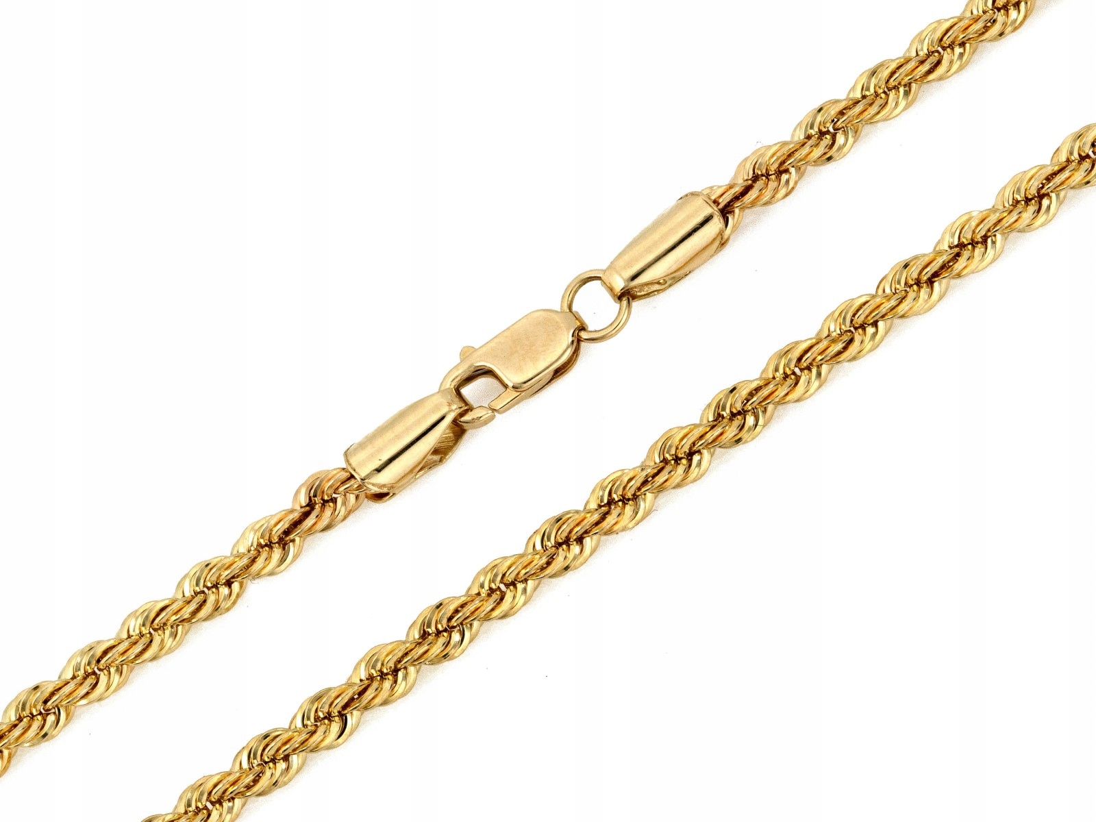 Zlatý Řetízek foukaný, 585, 14k, 4,01g, dámský, 45 cm, jako dárek