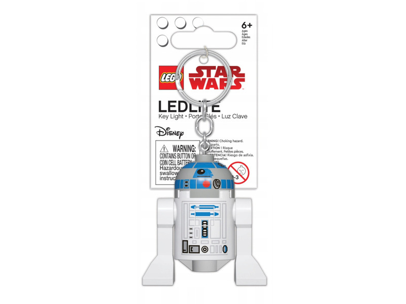 Brelok z latarką LEGO Star Wars R2D2 LGL-KE21H