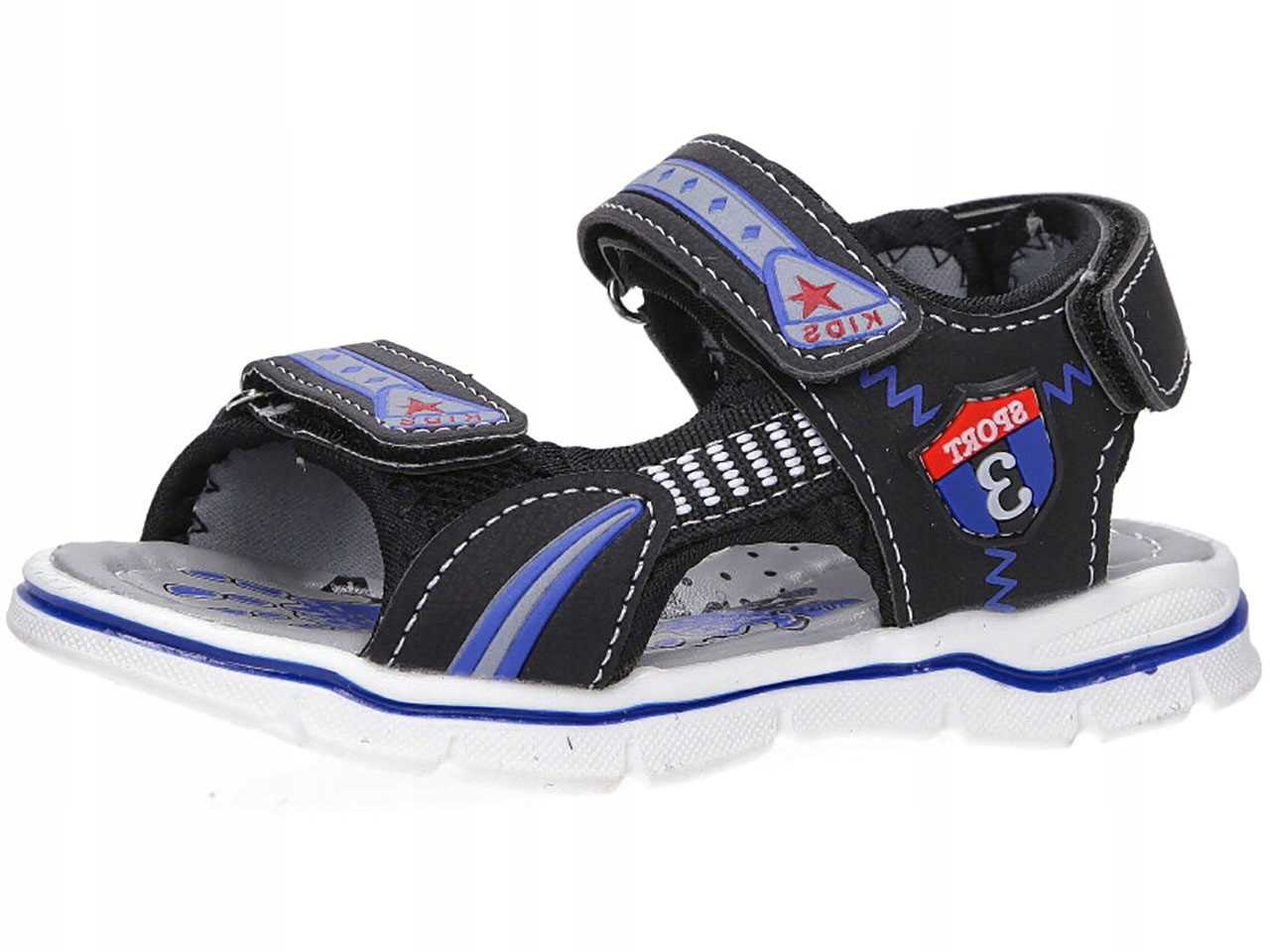 

Sandały Lekkie Buty Sportowe Dziecięce Na Rzepy 33