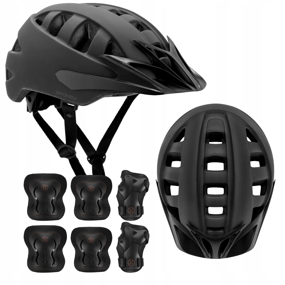 Cyklistická přilba s regulací pro ochranné kolo 58-61 cm chrániče XL