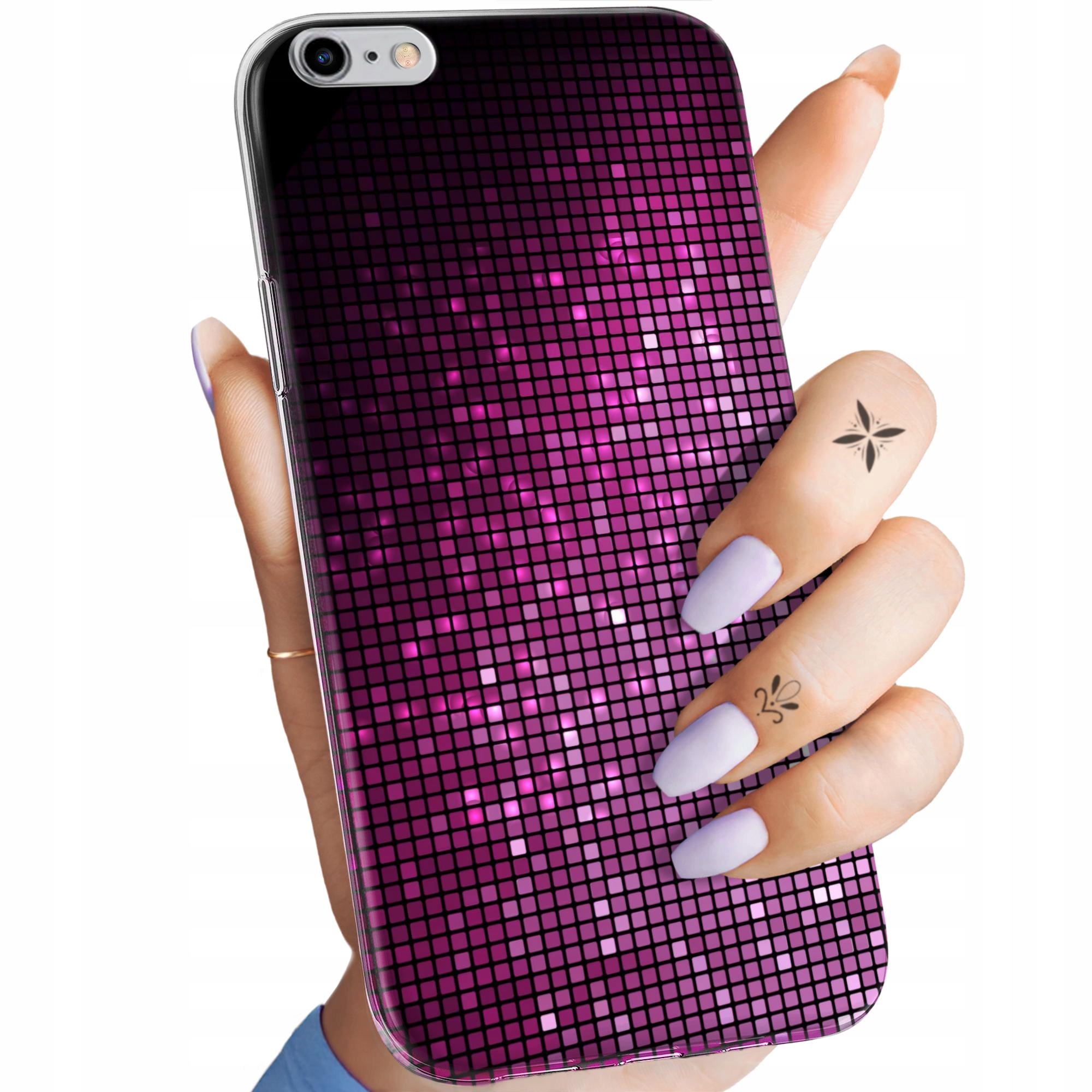 Etui Do Iphone 6 Plus 6S Plus Imitacja Brokatu Brokatowe Błyszczące