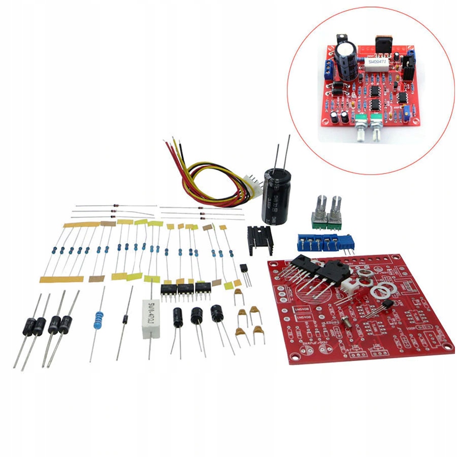 Регулируемый источник питания, 0-30 в, 0-5 а DIY Kit. Регулируемый источник питания постоянного тока купить. Электронный набор для сборки