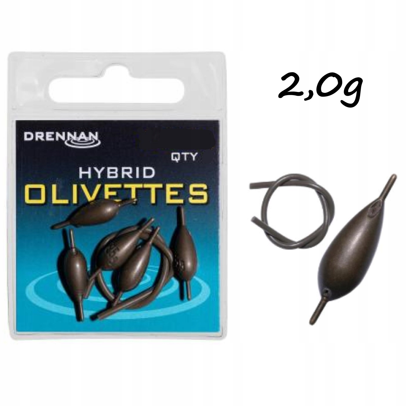 Oliwki z Igielitem 2,00g 4szt Stałe Drennan Hybrid
