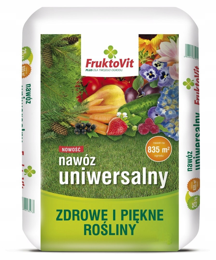 

Nawóz Uniwersalny 25kg FruktoVit Plus