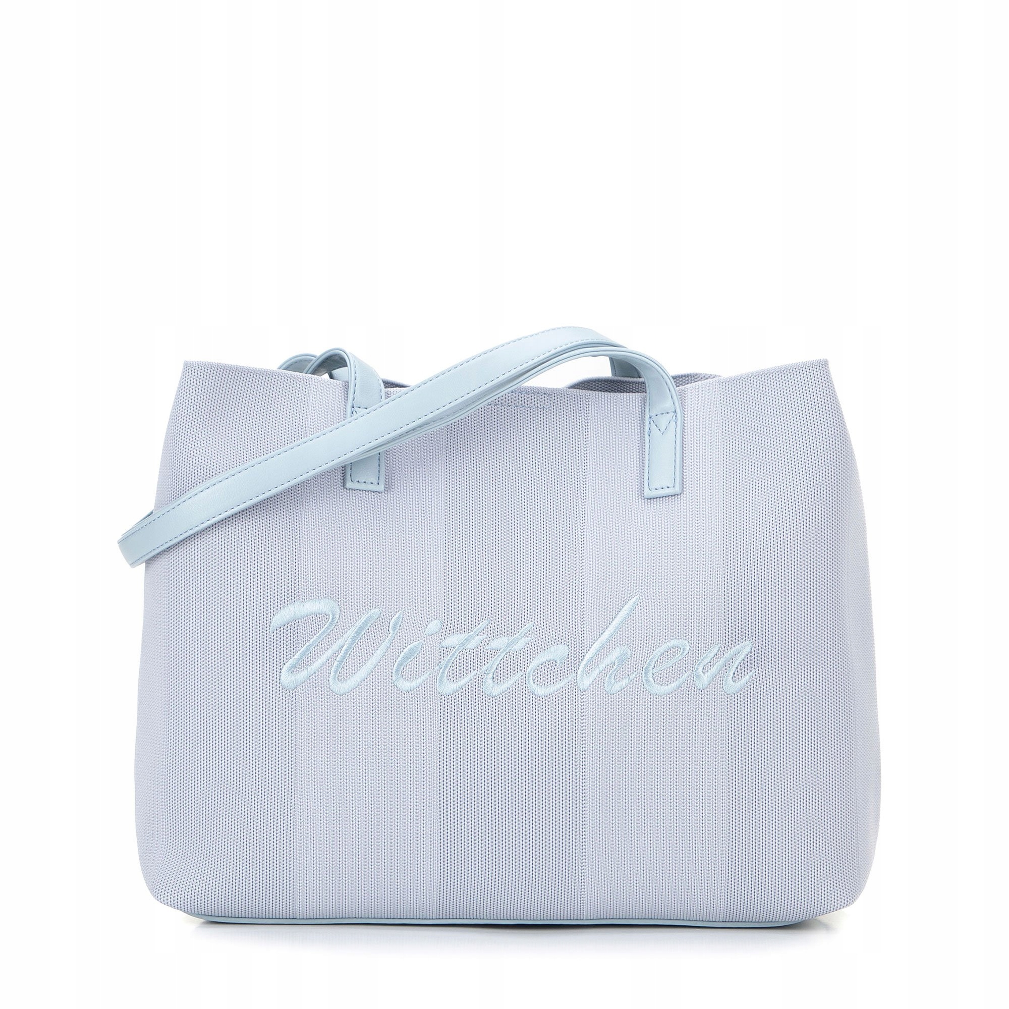 Lehká shopperka s logem Wittchen 100-4Y-400-N, prostorná na léto, modrá