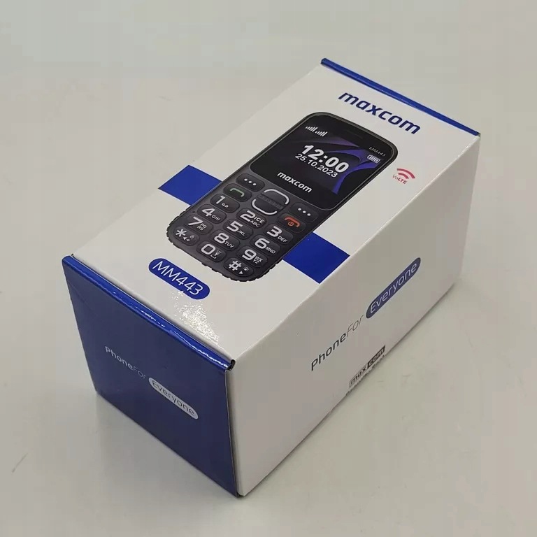 Telefon Maxcom MM443 Kolor Czarny