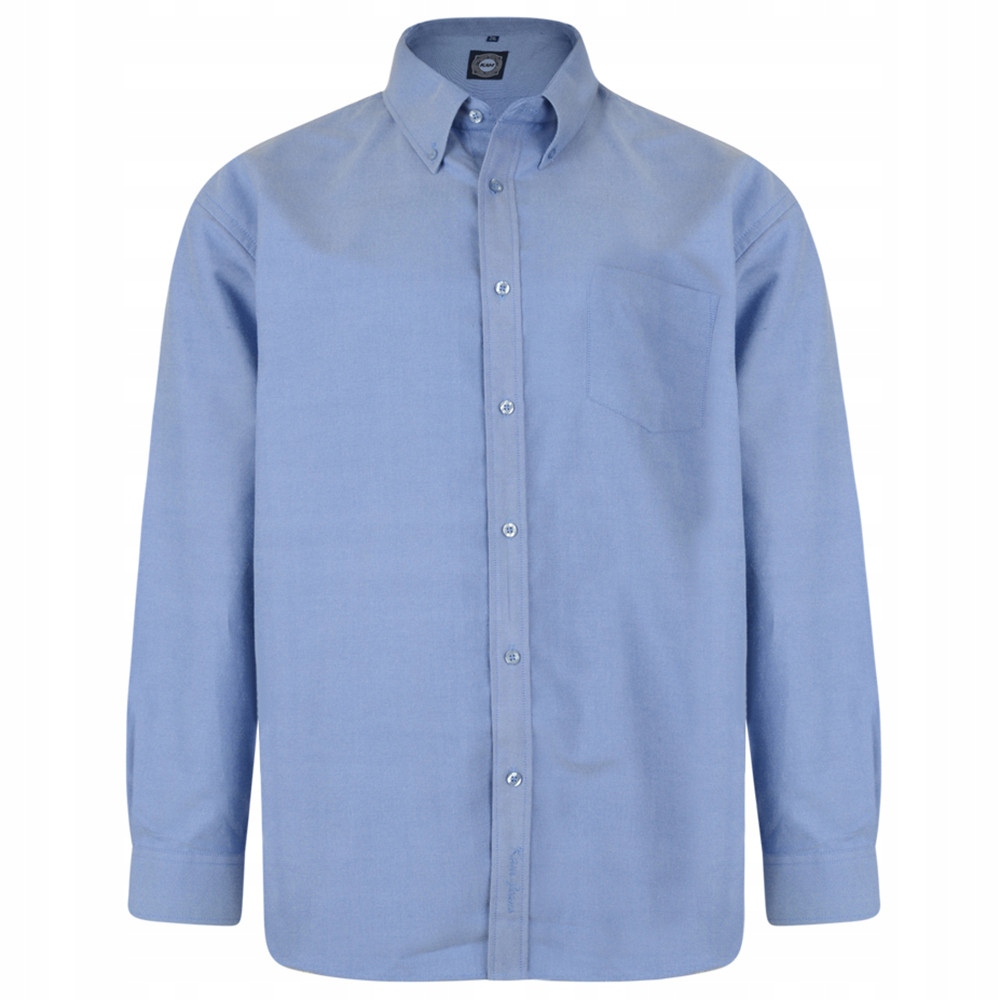 Kam košile pánská 664A nadměrná velikost 8XL světle modrá