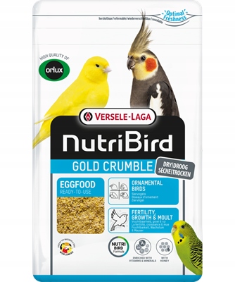 Levně VLNutriBird Gold Crumble Ornamental Birds10 kg vaječný pro okrasné ptáky