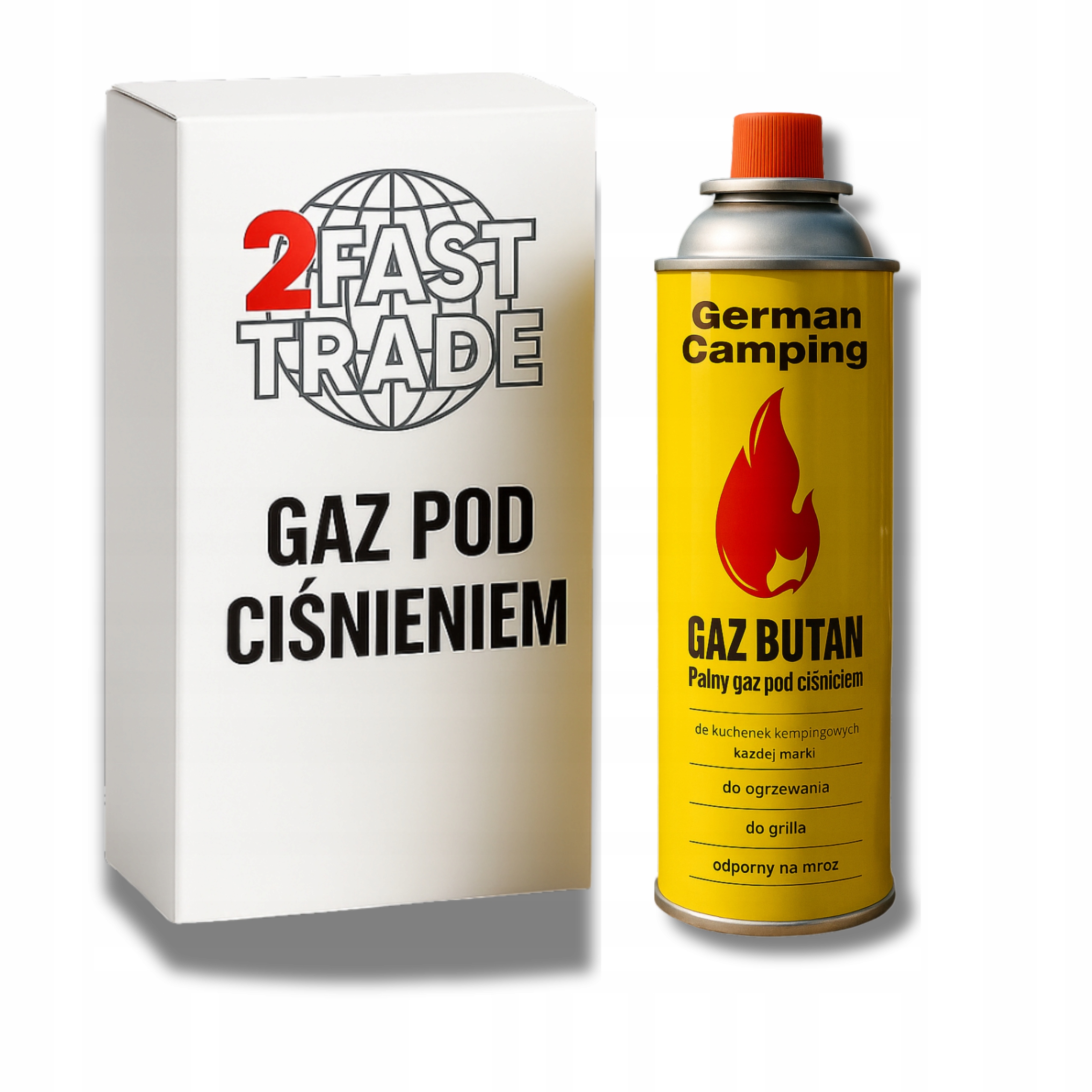 Kartusz gazowy 400ml do kuchenki turystycznej palnika piecyka 1 sztuka gaz