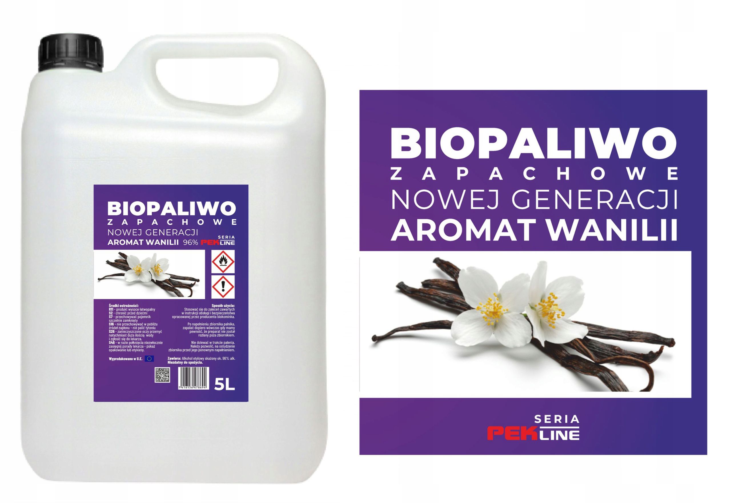 

Biopaliwo Zapachowe Biokominek Aromat Wanilii