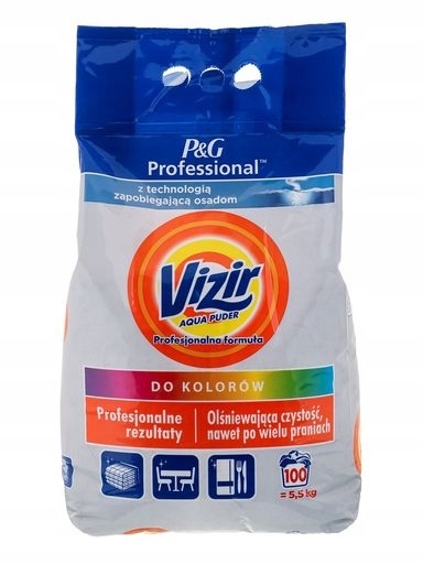 Levně Vizir Color Prací prášek 5,5 kg