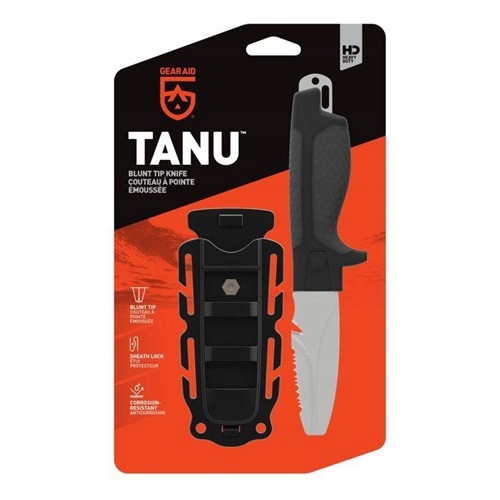 GearAid Nůž Tanu 76 mm ocel 304 šedý