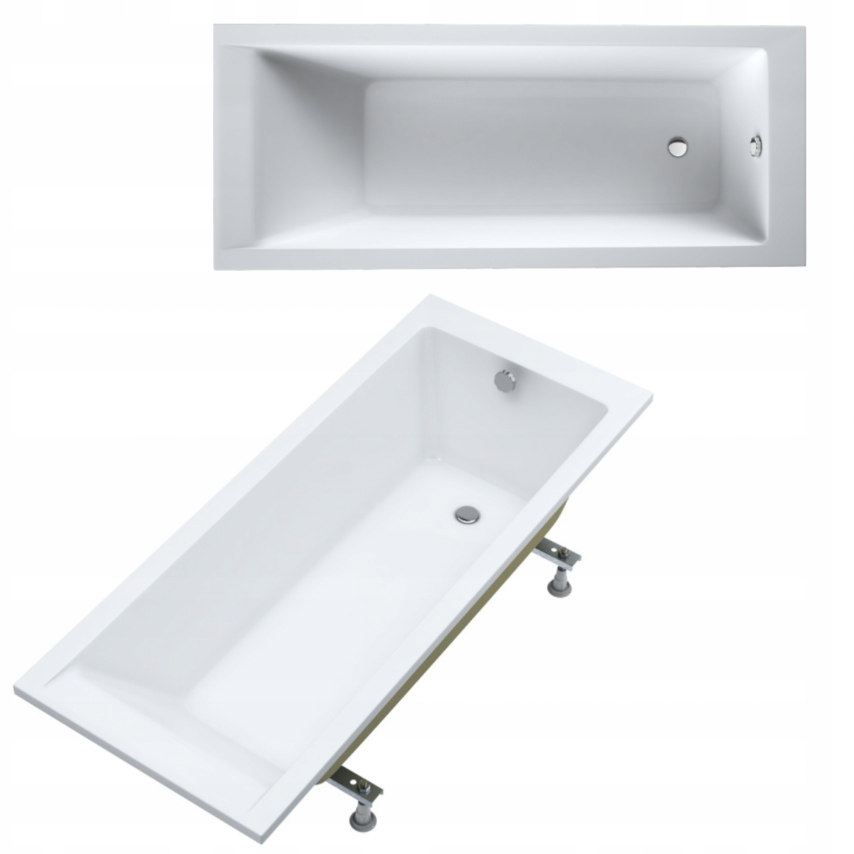 Obdélníková vana Schedline Milos 150x70 rám