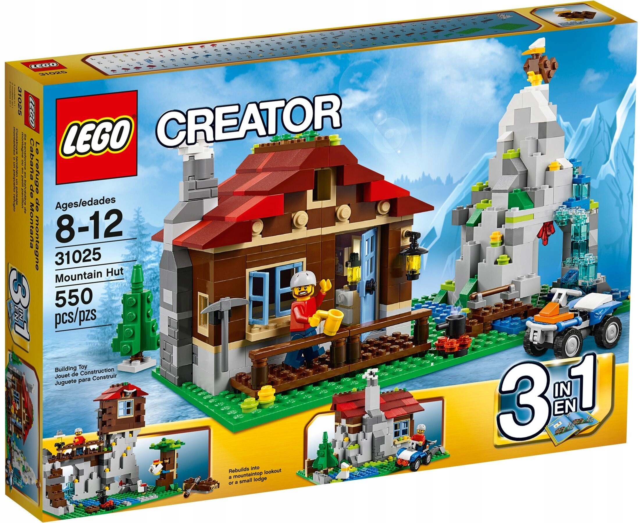 Lego Creator 31025 Dům v horách Nové