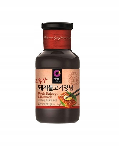

Koreańska marynata Bbq Gochujang Bulgogi 280g