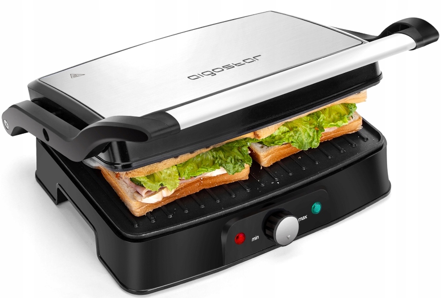 Grill Opiekacz Toster do Kanapek Mięs Panini 1500W