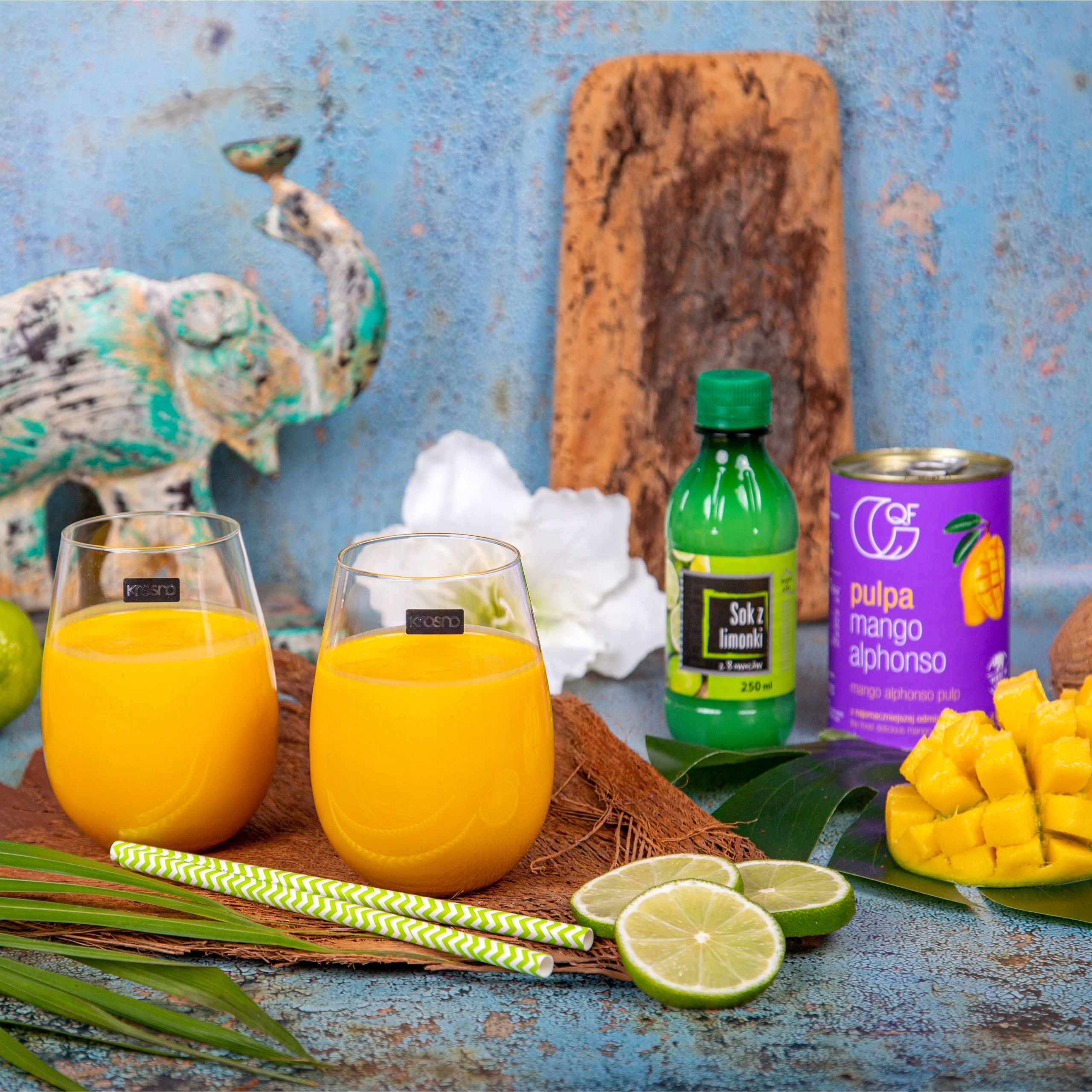 Pulpa z mango Alphonso 850g Mango Pulp Nazwa handlowa Pulpa Mango Alphonso