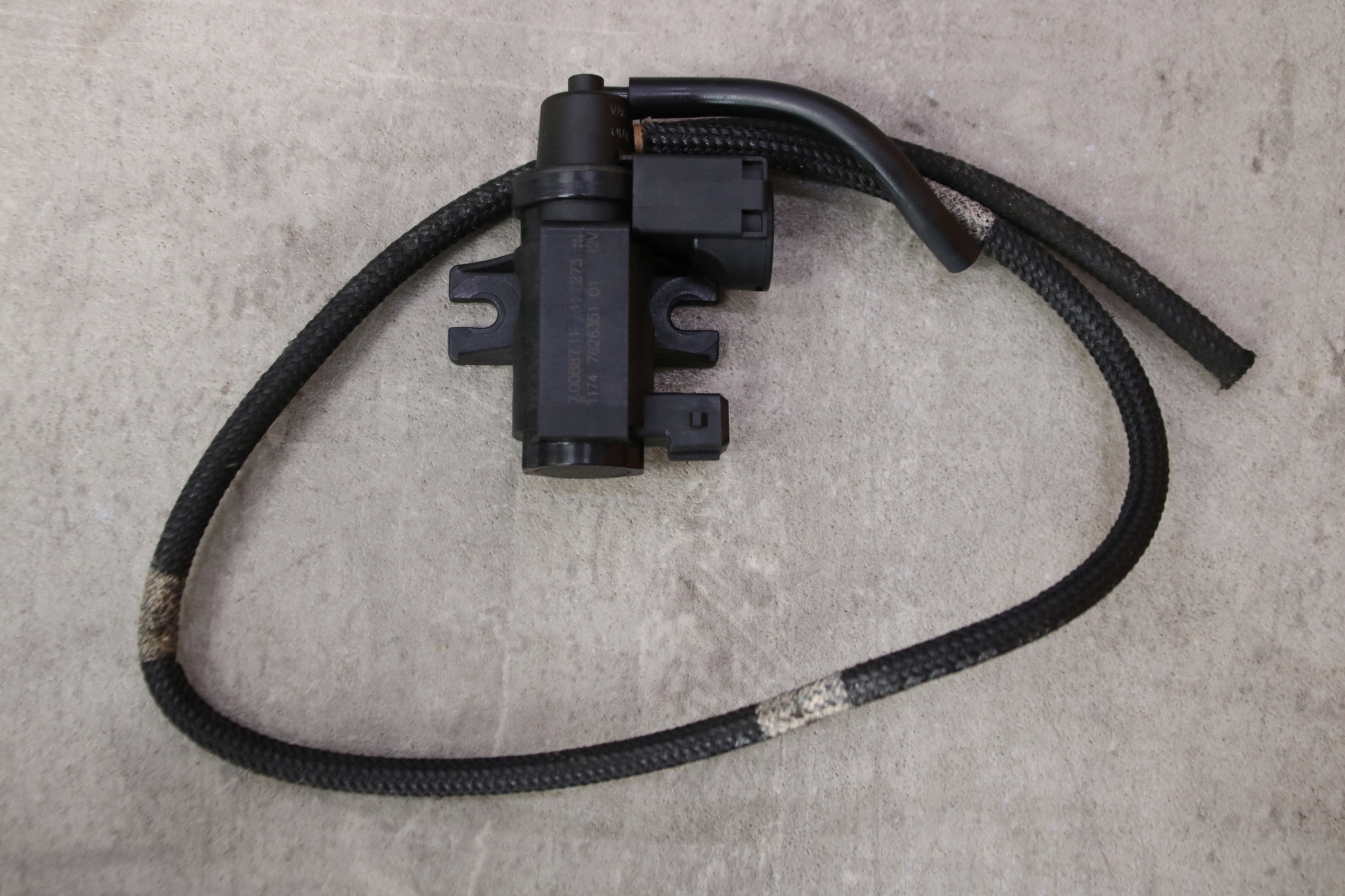 BMW F10 F11 Sensor STERUJACY PRZETWORNIK Druck Turbolader 7626351