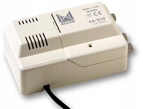 Wzmacniacz Alcad CA-210 Vhf-uhf 1we/2wy wielozakresowy