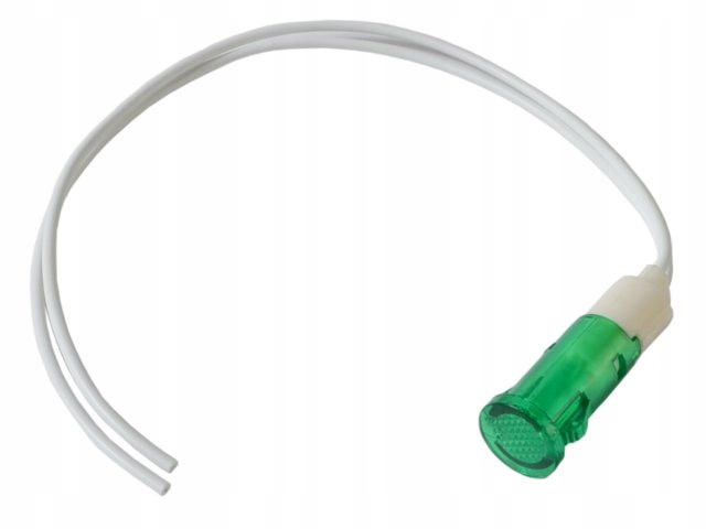 

Dioda Led kontrolka 11,5mm 12V z przewodem Zielona