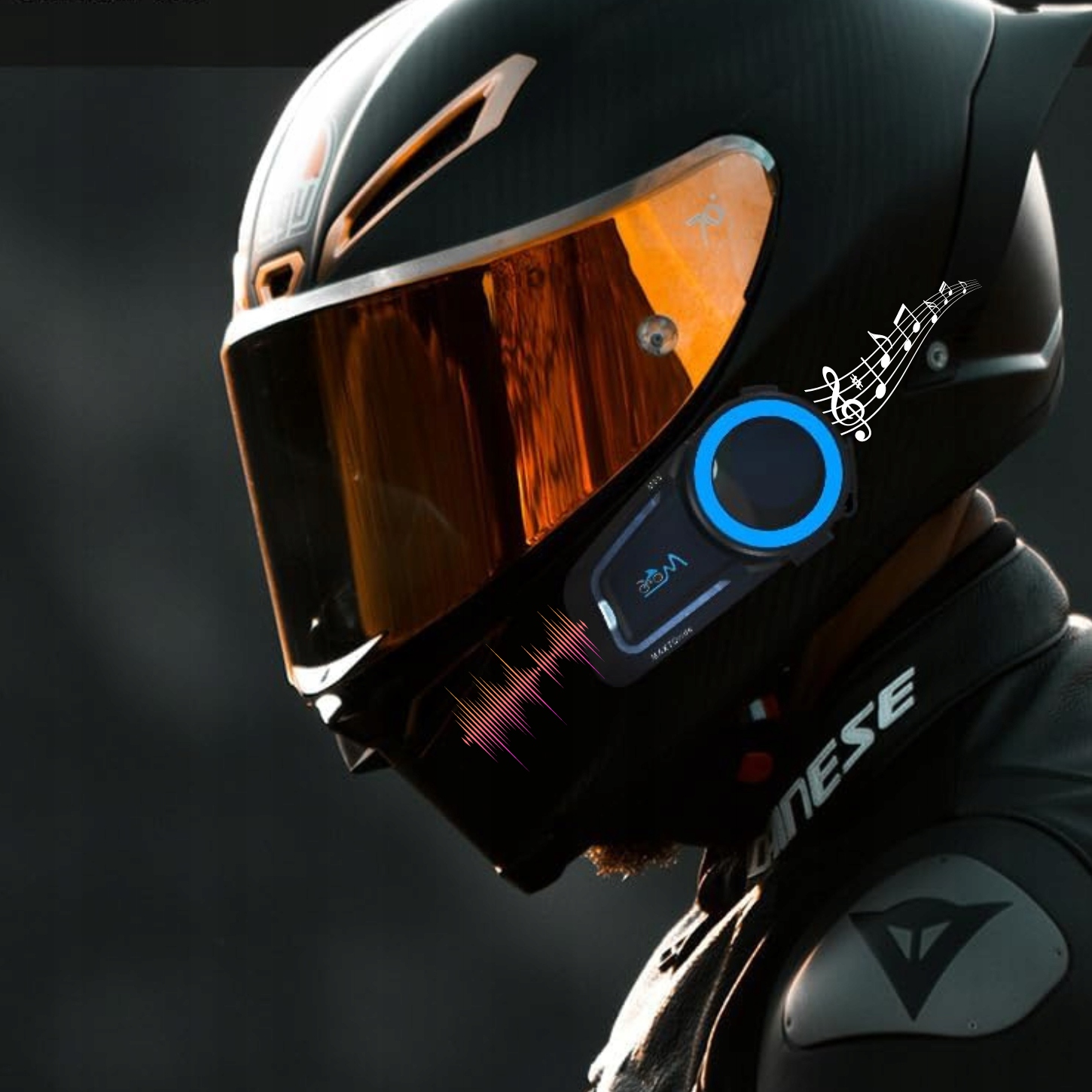 INTERKOM MOTOCYKLOWY MaxTo M6S MESH SYSTEM DO 8 MOTOCYKLISTÓW DUAL CORE PL Model M6S