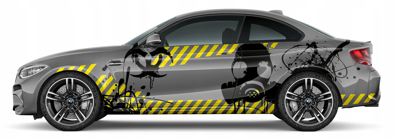 NAKLEJKI na Auto MOTYW BIOHAZARD 90x1080cm Producent code MG1161
