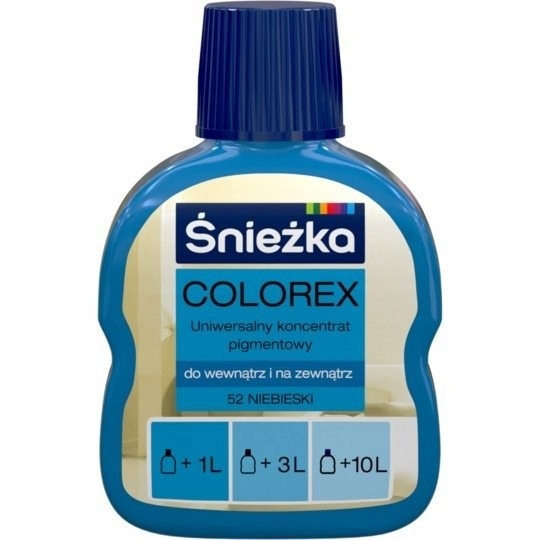 

Śnieżka Pigment Colorex 100ml Niebieski 52