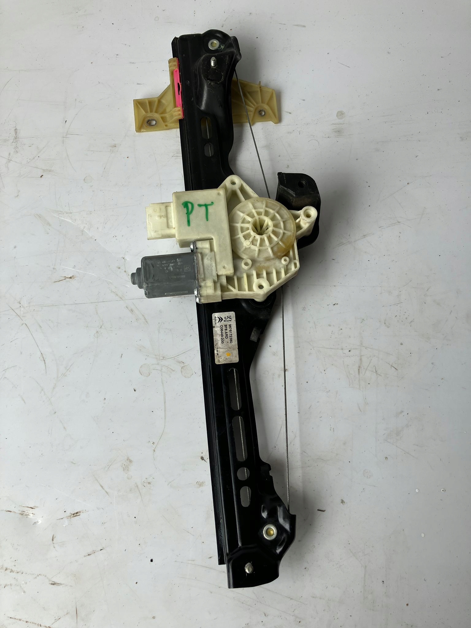 Mécanisme Vitres Droite Arrière C4 PICASSO II 9676172380