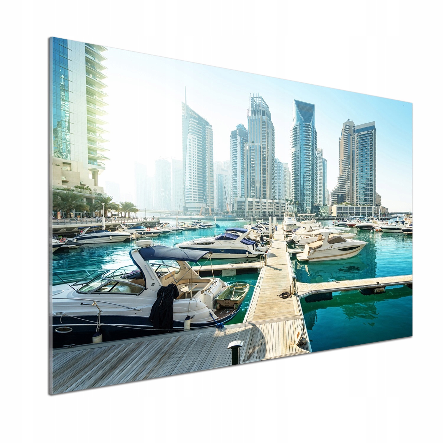 Panel do kuchyne Marina v Dubaji 100 x 70 cm Lepidlo