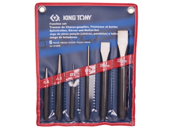 НАБОР ПЕРФОРАТОРОВ И РЕЗАКОВ 6 Ч., ФУТЛЯР