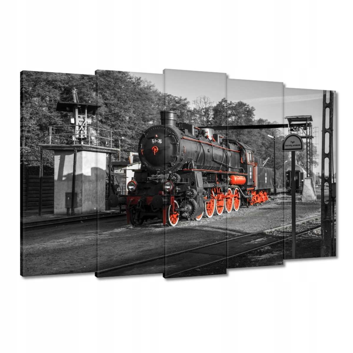 Obrazy 150x95 Parní lokomotiva Lokomotiva