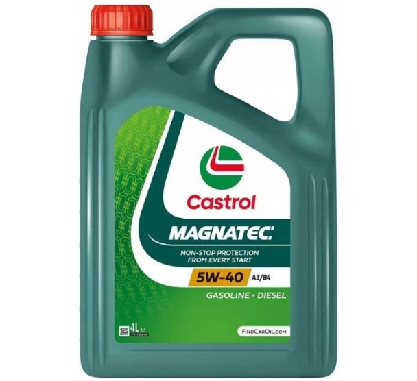 CASTROL MAGNATEC 5W40 A3/B4 9L VW 502 00/ 505 00 RN0700 RN0710 + ZAWIESZKA EAN (GTIN) 4008177157240