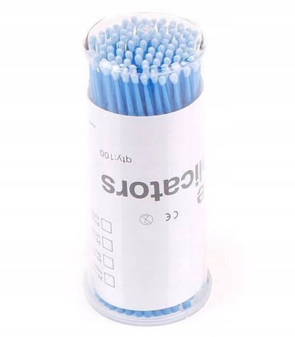 

Aplikatory Mikroszczoteczki do rzęs welurowe 2,5