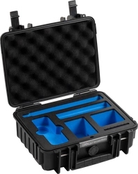 Profesionální kufr B&w pro kameru s příslušenstvím Insta360 X4 X5 černý