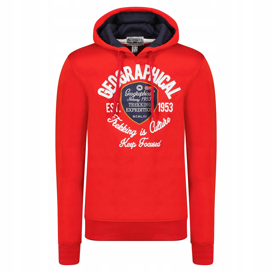 Geographical Norway mikina pánská Garlon Men L červená
